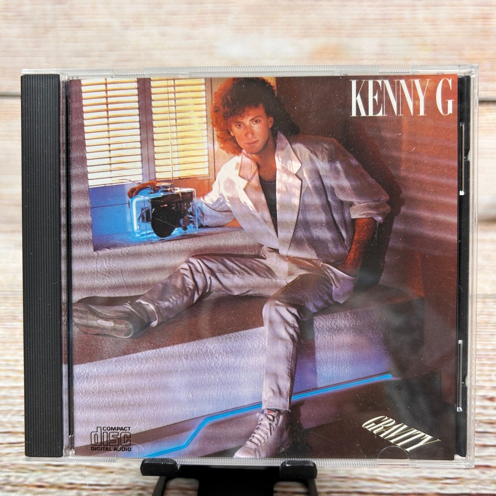 Kenny G Gravity CD Arista ARCD 8282 Smooth Jazz 1985 Album 078221828222
